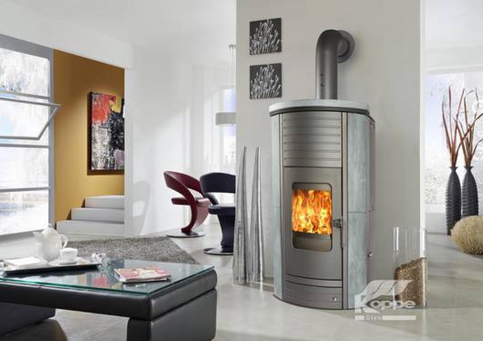 Stromloser Pelletofen Koppe-Gravity